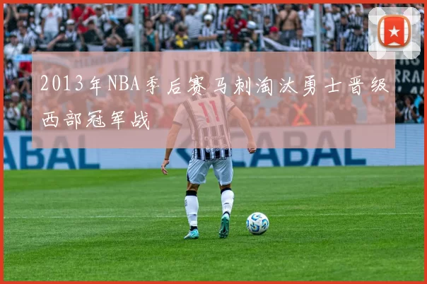 2013年NBA季后赛马刺淘汰勇士晋级西部冠军战